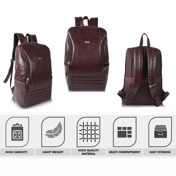 Brown_Vegan_Croco_Leather_Backpack_15.6_Inch_Laptop_Backpack_Business_Travel_Laptop_Backpack_For_Unisex