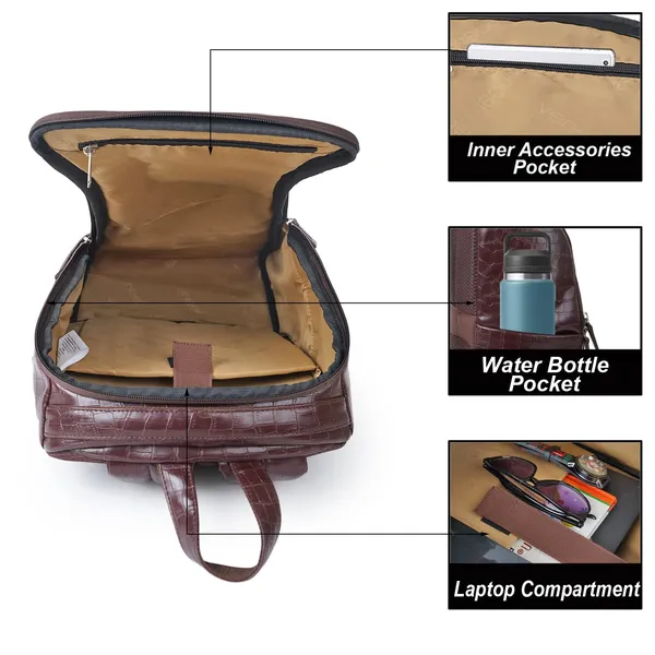 Brown_Vegan_Croco_Leather_Backpack_15.6_Inch_Laptop_Backpack_Business_Travel_Laptop_Backpack_For_Unisex