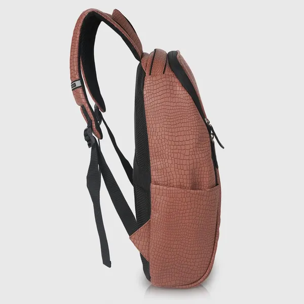 Peach_Vegan_Croco_Leather_Backpack_15.6_Inch_Laptop_Backpack_Business_Travel_Laptop_Backpack_For_Unisex