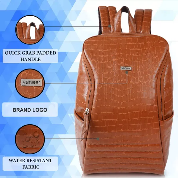 Tan_Vegan_Croco_Leather_Backpack_15.6_Inch_Laptop_Backpack_Business_Travel_Laptop_Backpack_For_Unisex