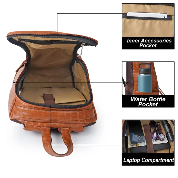 Tan_Vegan_Croco_Leather_Backpack_15.6_Inch_Laptop_Backpack_Business_Travel_Laptop_Backpack_For_Unisex