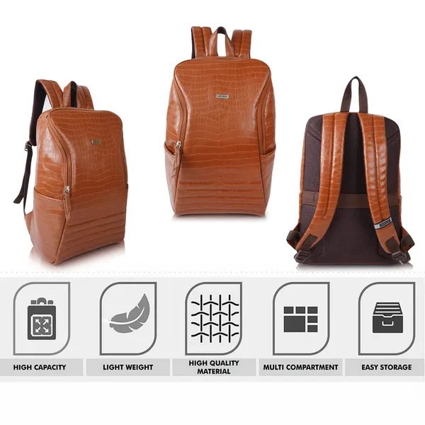 Tan_Vegan_Croco_Leather_Backpack_15.6_Inch_Laptop_Backpack_Business_Travel_Laptop_Backpack_For_Unisex