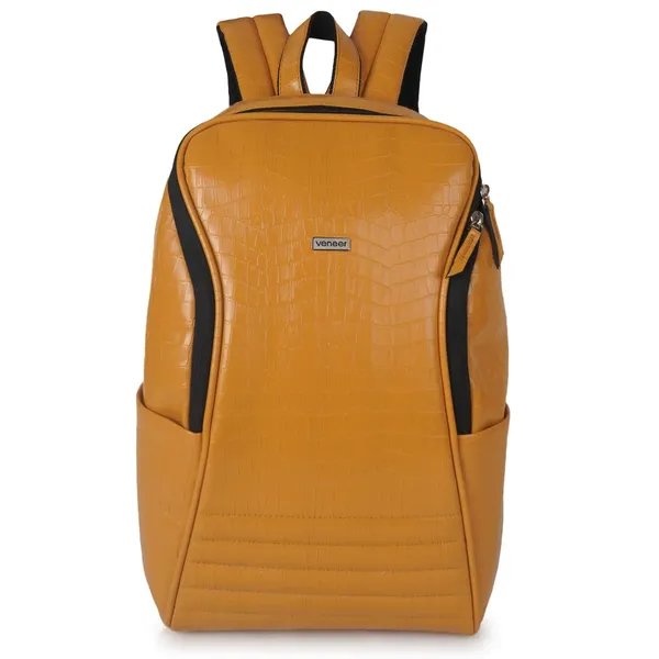 Yellow_Vegan_Croco_Leather_Backpack_15.6_Inch_Laptop_Backpack_Business_Travel_Laptop_Backpack_For_Unisex