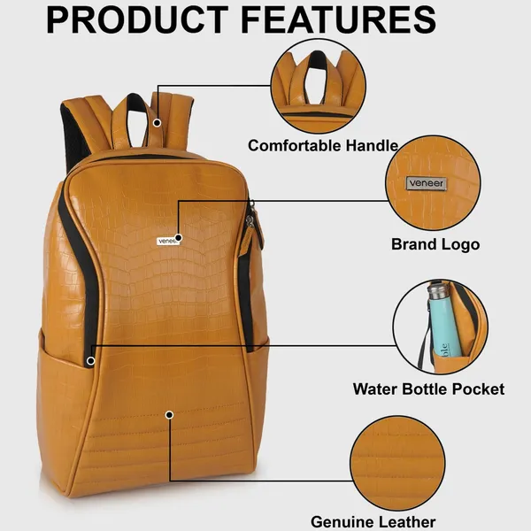 Yellow_Vegan_Croco_Leather_Backpack_15.6_Inch_Laptop_Backpack_Business_Travel_Laptop_Backpack_For_Unisex
