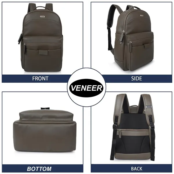 Green_Classy_35_Litre_Vegan_Leather_Unique_Design_Shoulder_Office_College_Business_Daytrip_Backpack_For_Unisex