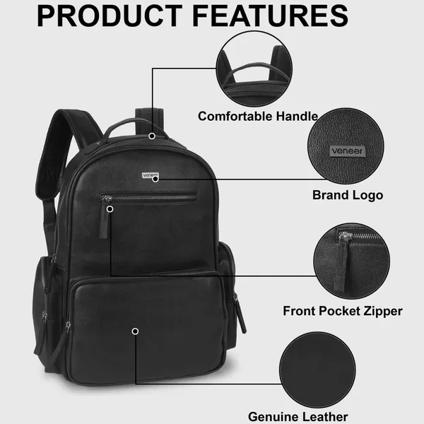 Black_Vegan_Leather_Backpack_For_Office_College_|_15.6_Inch_|_Water_Resistant_|_Unisex