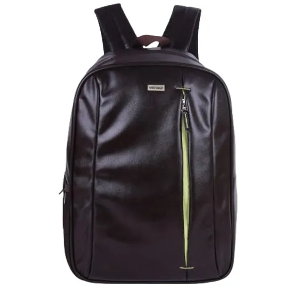 Brown_Casual_Vegan_Leather_Neon_Tech_Office_15.6_In_Laptop_College_Business_Water_Resistant_Ykk_Zippers_Backpack_For_Unisex