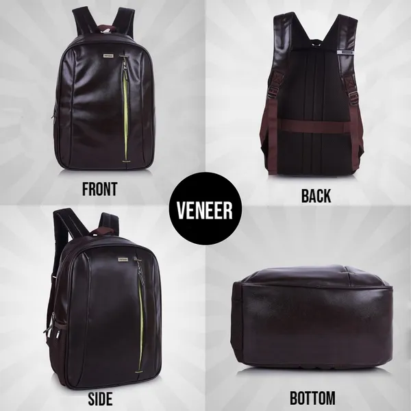 Brown_Casual_Vegan_Leather_Neon_Tech_Office_15.6_In_Laptop_College_Business_Water_Resistant_Ykk_Zippers_Backpack_For_Unisex