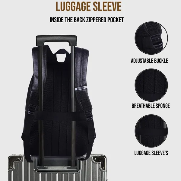 Black_Vegan_Leather_Casual_Laptop_Backpack_For_College_&_Office