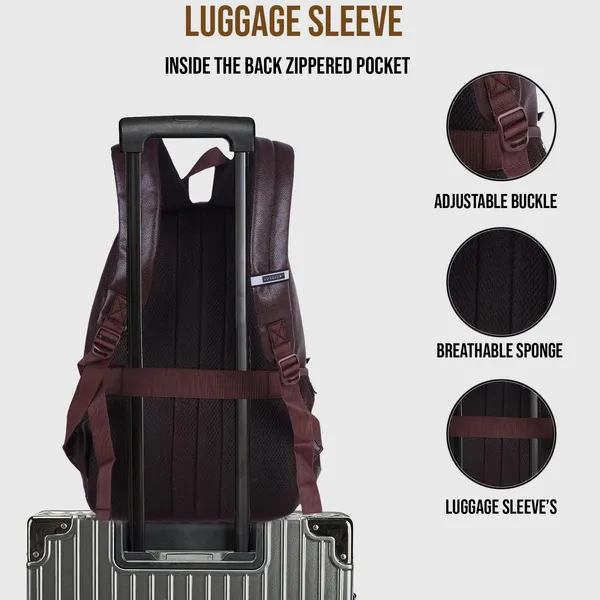 Brown_Vegan_Leather_Casual_Laptop_15_In_Croco_Fusion_Design_Business_College_Office_Ykk_Zippers_Backpack_For_Unisex