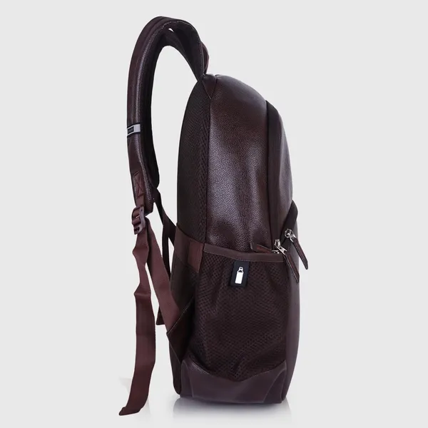 Brown_Vegan_Leather_Casual_Laptop_15_In_Croco_Fusion_Design_Business_College_Office_Ykk_Zippers_Backpack_For_Unisex