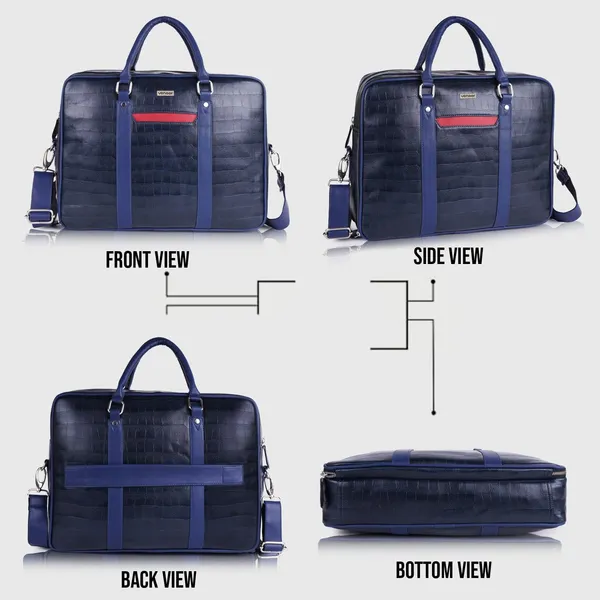 Navy_Blue_Vegan_Leather_Croco_Pattern_Stylish_Unique_Design_Laptop_Office_Business_Briefcase_Travel_Messenger_Bag_For_Unisex