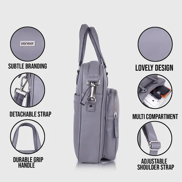 Grey_Vegan_Leather_Stylish_Unique_Design_Laptop_Office_Business_Briefcase_Travel_Crossbody_Messenger_Bag_For_Unisex