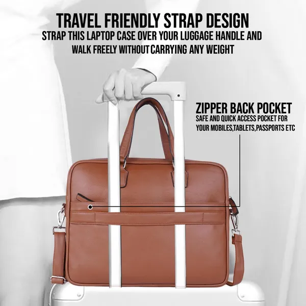 Tan_Vegan_Leather_Stylish_Unique_Design_Laptop_Office_Business_Briefcase_Travel_Crossbody_Messenger_Bag_For_Unisex