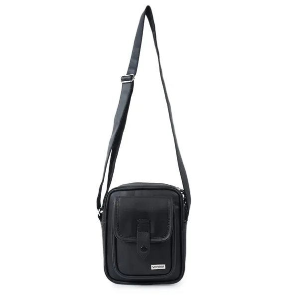 Black_Premium_Vegan_Leather_Classy_Unique_Design_Shoulder_Crossbody_Side_Trendy_Men_Sling_Bag