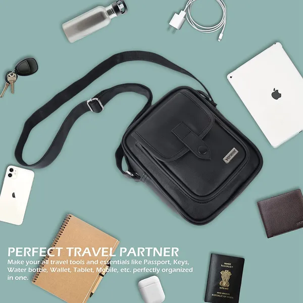 Black_Premium_Vegan_Leather_Classy_Unique_Design_Shoulder_Crossbody_Side_Trendy_Men_Sling_Bag
