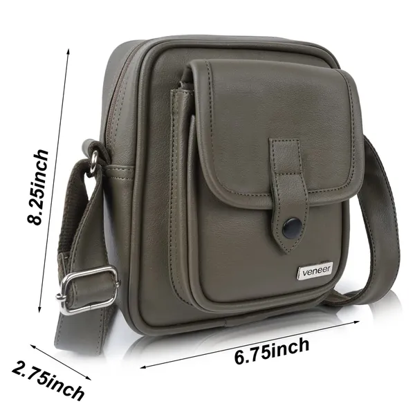 Green_Premium_Vegan_Leather_Classy_Unique_Design_Shoulder_Crossbody_Side_Trendy_Men_Sling_Bag