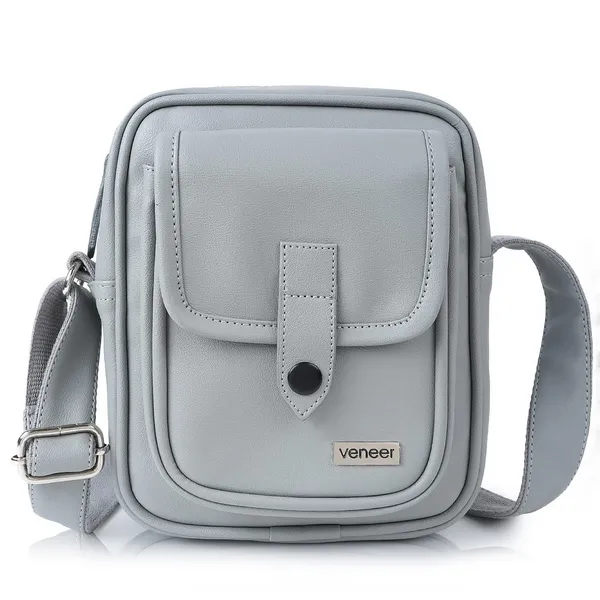 Grey_Vegan_Leather_Sling_Bag_For_All