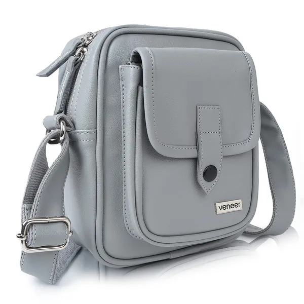 Grey_Vegan_Leather_Sling_Bag_For_All
