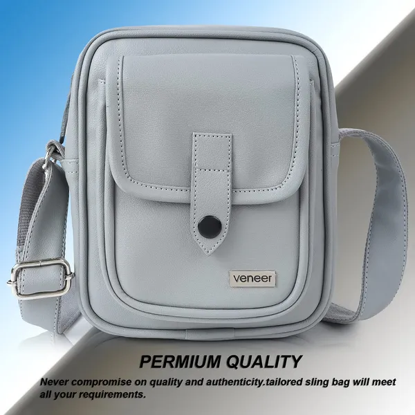 Grey_Vegan_Leather_Sling_Bag_For_All
