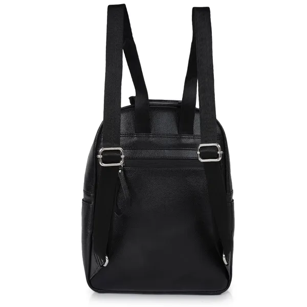 Black_Classic_Trendy_Travel_Vegan_Leather_Shoulder_Office_College_Tuition_Backpack_For_Women