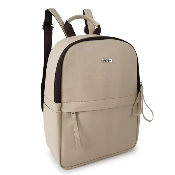 Cream_Classic_Trendy_Travel_Vegan_Leather_Shoulder_Office_College_Tuition_Backpack_For_Women