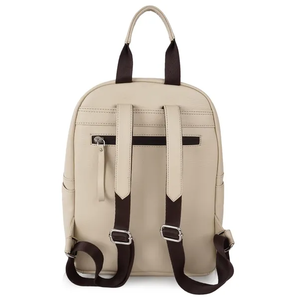 Cream_Classic_Trendy_Travel_Vegan_Leather_Shoulder_Office_College_Tuition_Backpack_For_Women