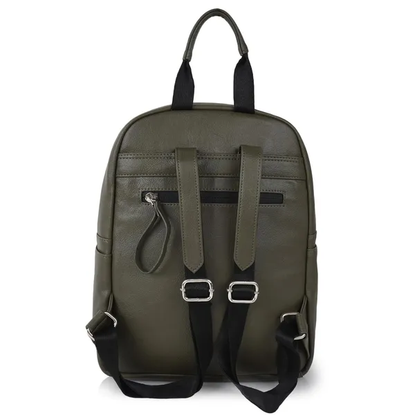 Green_Classic_Trendy_Travel_Vegan_Leather_Shoulder_Office_College_Tuition_Backpack_For_Women