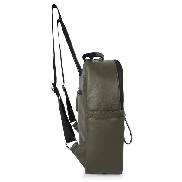 Green_Classic_Trendy_Travel_Vegan_Leather_Shoulder_Office_College_Tuition_Backpack_For_Women