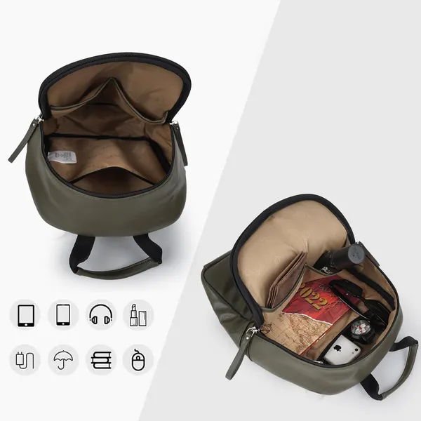 Green_Classic_Trendy_Travel_Vegan_Leather_Shoulder_Office_College_Tuition_Backpack_For_Women