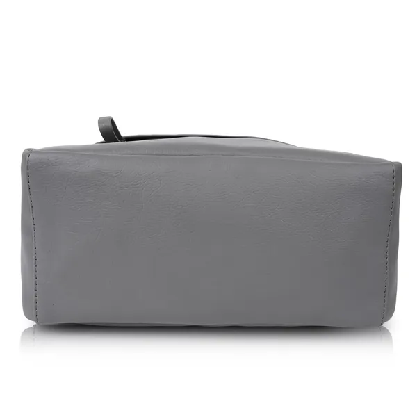 Grey_Classic_Trendy_Travel_Vegan_Leather_Shoulder_Office_College_Tuition_Backpack_For_Women