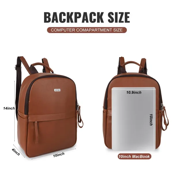 Tan_Classic_Trendy_Travel_Vegan_Leather_Shoulder_Office_College_Tuition_Backpack_For_Women