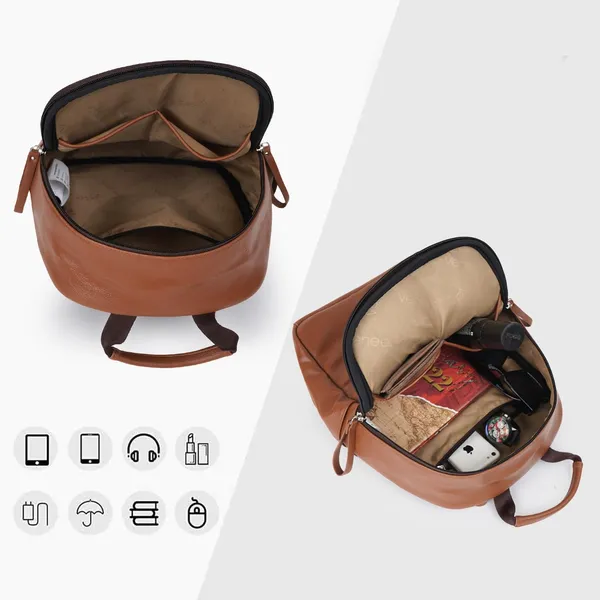 Tan_Classic_Trendy_Travel_Vegan_Leather_Shoulder_Office_College_Tuition_Backpack_For_Women