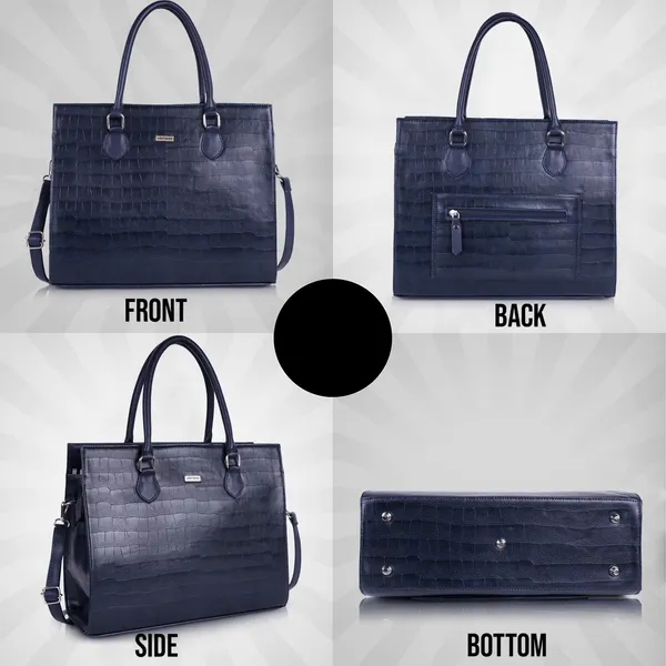 Navy_Blue_Vegan_Leather_Casual_Classy_Design_Shoulder_Crossbody_Tote_Bag_With_Laptop_Sleeve_Cover_And_Pouch_For_Women