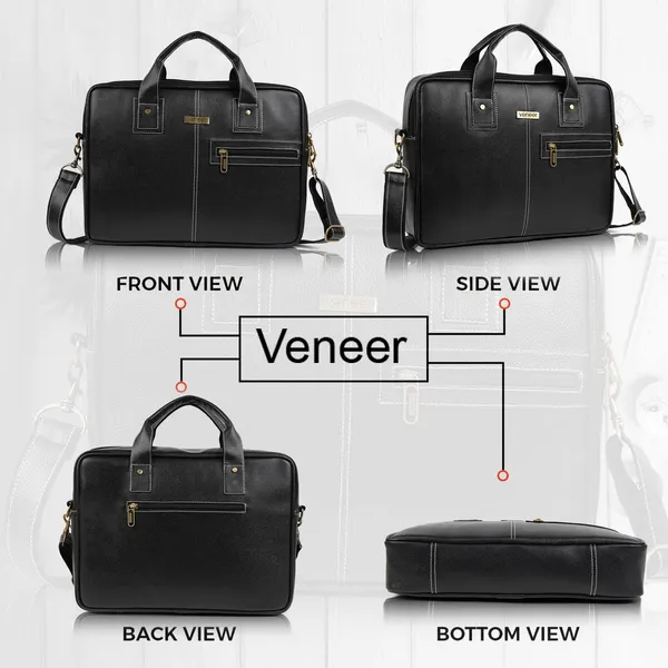 Black_Synthetic_Vegan_Leather_Laptop_Bag_Briefcase_16.5_Inch_Business_Travel/Daytrip/Office_Messenger_Crossbody_Shoulder_Bags_For_Men