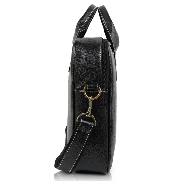 Black_Synthetic_Vegan_Leather_Laptop_Bag_Briefcase_16.5_Inch_Business_Travel/Daytrip/Office_Messenger_Crossbody_Shoulder_Bags_For_Men