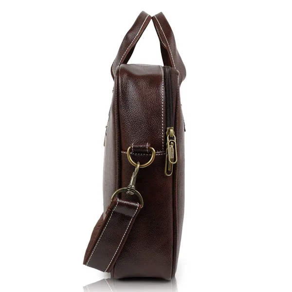 Brown_Synthetic_Vegan_Leather_Laptop_Bag_Briefcase_16.5_Inch_Business_Travel/Daytrip/Office_Messenger_Crossbody_Shoulder_Bags_For_Men