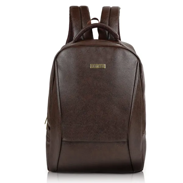 Sleek_Brown_Office_Laptop_Backpack_–_23L_PU_Leather_Casual_Bag