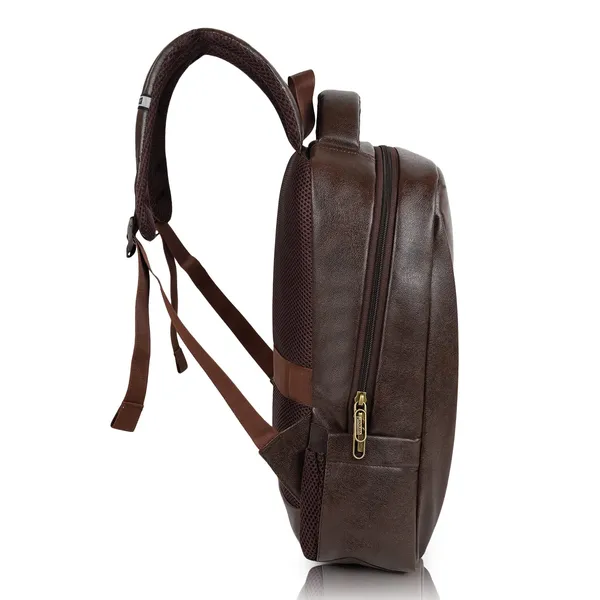 Sleek_Brown_Office_Laptop_Backpack_–_23L_PU_Leather_Casual_Bag