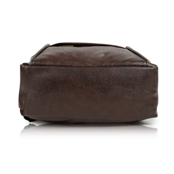 Sleek_Brown_Office_Laptop_Backpack_–_23L_PU_Leather_Casual_Bag