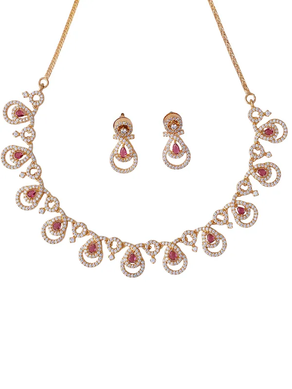Red_Brass__Gold_Plated_Handcrafted_Water_Resistance_CZ_Stone__Necklace__Set_For_Women