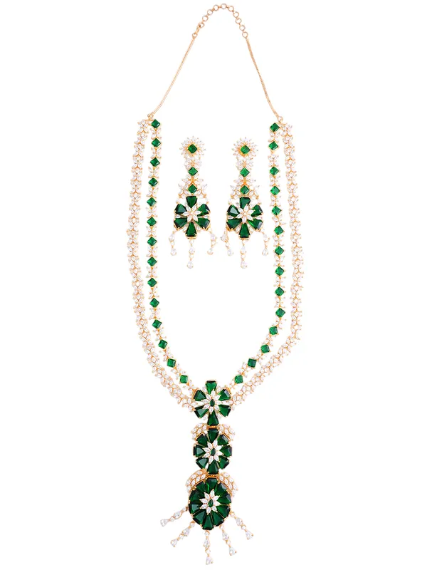 Green_Brass__Gold_Plated_Handcrafted_Water_Resistance_CZ_Stone__Necklace__Set_For_Women