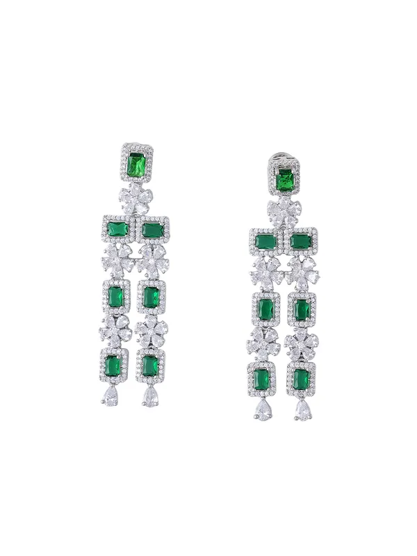 Green_Brass_Silver_Plated_Handcrafted_Water_Resistance_CZ_Stone__Necklace__Set_For_Women