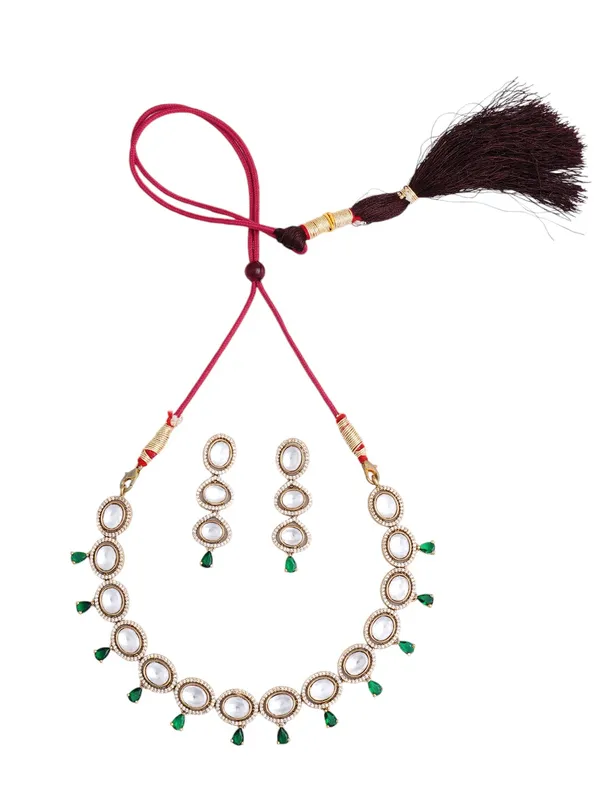 Green_Brass_Kundan_Gold_Plated_Handcrafted_Water_Resistance_CZ_Stone__Necklace_Set_For_Women