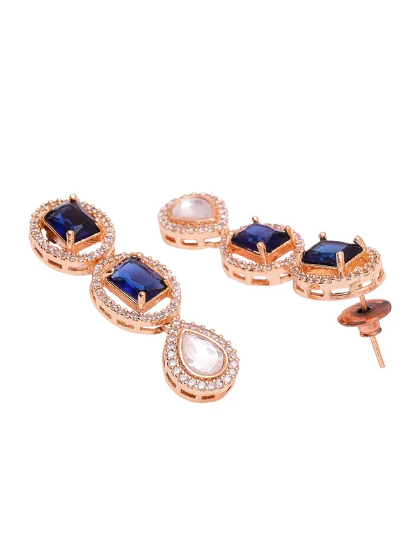 Red_Brass_Kundan_Rose_Gold__Handcrafted_Water_Resistance_CZ_Stone__Necklace_For_Women