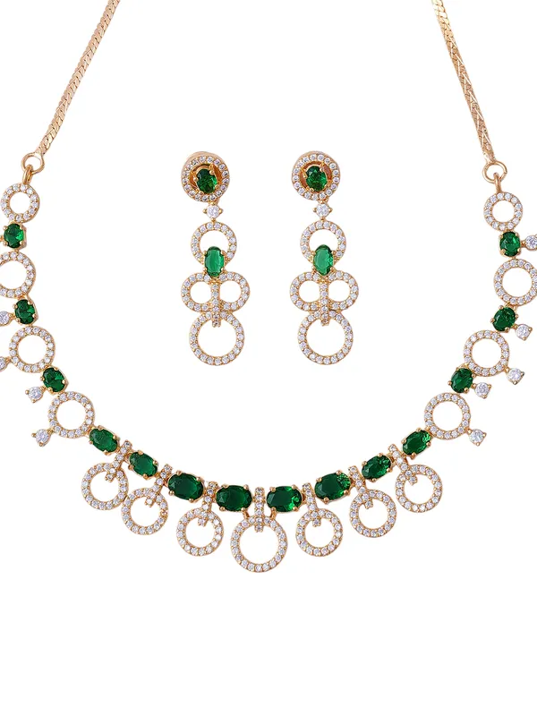 Green_Brass_Gold_Plated_Handcrafted_Water_Resistance_CZ_Stone__Necklace__Set_For_Women