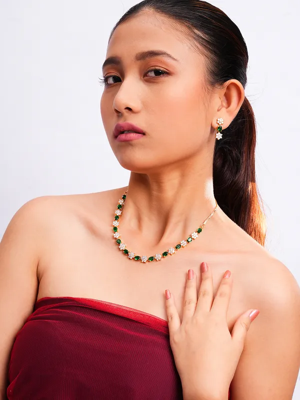 Green_Brass_Gold_Plated_Handcrafted_Water_Resistance_CZ_Stone__Necklace__Set_For_Women