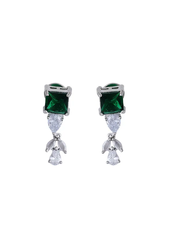 Green_Brass_Silver_Plated_Handcrafted_Water_Resistance_CZ_Stone__Necklace__Set_For_Women