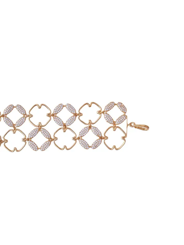 KAYRAH_Brass_Material_Gold_Plated_CZ_Stone_Studed-Bracelet_for_Women_|_Modern_Look_for_every_Girl,Women_|_Gifting_Accessories_(Design_7)