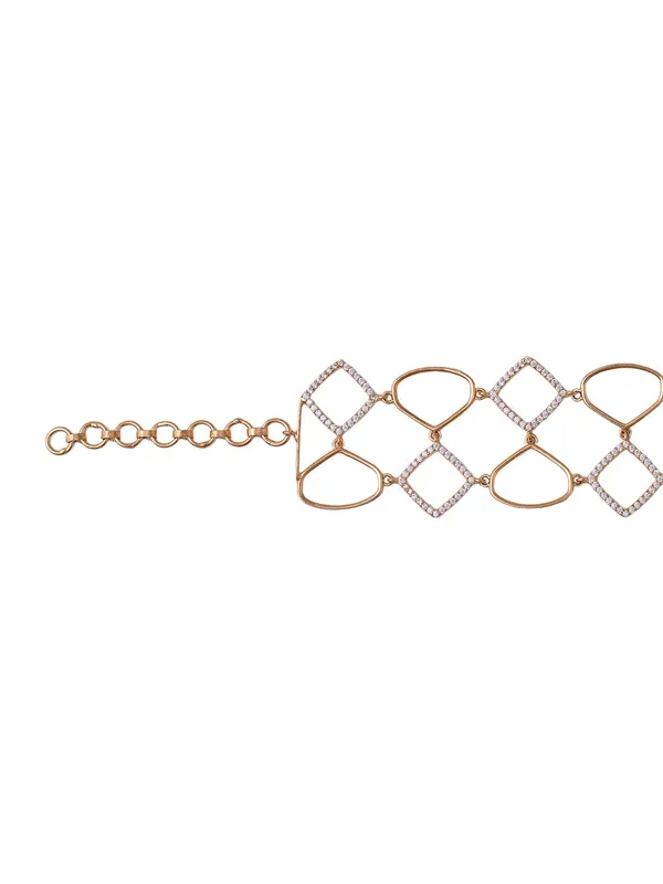 KAYRAH_Brass_Material_Gold_Plated_CZ_Stone_Studed-Bracelet_for_Women_|_Modern_Look_for_every_Girl,Women_|_Gifting_Accessories_(Design_12)